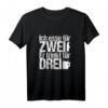 Ich esse für Zwei Er Trinkt für Drei Schwanger Baby Spruch T-Shirt – Lustiges Geschenk für Schwangere Frauen und humorvolle Babyankündigung