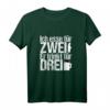 Ich esse für Zwei Er Trinkt für Drei Schwanger Baby Spruch T-Shirt – Lustiges Geschenk für Schwangere Frauen und humorvolle Babyankündigung