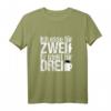 Ich esse für Zwei Er Trinkt für Drei Schwanger Baby Spruch T-Shirt – Lustiges Geschenk für Schwangere Frauen und humorvolle Babyankündigung