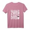 Ich esse für Zwei Er Trinkt für Drei Schwanger Baby Spruch T-Shirt – Lustiges Geschenk für Schwangere Frauen und humorvolle Babyankündigung