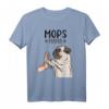 Mops Mama Hundehalterin Frauchen Damen T-Shirt - Süßes Hundemotiv, Perfekt als Geschenk für Hundeliebhaberinnen, Mütter, Töchter & Freundinnen