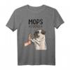 Mops Mama Hundehalterin Frauchen Damen T-Shirt - Süßes Hundemotiv, Perfekt als Geschenk für Hundeliebhaberinnen, Mütter, Töchter & Freundinnen