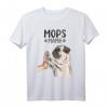 Mops Mama Hundehalterin Frauchen Damen T-Shirt - Süßes Hundemotiv, Perfekt als Geschenk für Hundeliebhaberinnen, Mütter, Töchter & Freundinnen