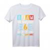 Kinder Bääm Ich bin jetzt 6 Geburtstag T-Shirt – Lustiges Spruchmotiv für Jungen und Mädchen zum 6. Geburtstag