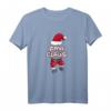 Damen Oma Claus Weihnachtsmann Partnerlook T-Shirt – Lustiges Weihnachtsoutfit für Familie & Festtage, Kurzarm, Perfekt für Weihnachten & Geschenke