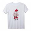 Damen Oma Claus Weihnachtsmann Partnerlook T-Shirt – Lustiges Weihnachtsoutfit für Familie & Festtage, Kurzarm, Perfekt für Weihnachten & Geschenke