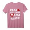 Papa wollen wir Mama Heiraten? Lustiges Kinder-T-Shirt für den Heiratsantrag – Perfektes Geschenk für den schönsten Moment