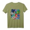 PJ Masks Heroes VS Villains T-Shirt – Offiziell lizenziert, für Kinder, Superhelden Fanartikel