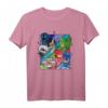 PJ Masks Heroes VS Villains T-Shirt – Offiziell lizenziert, für Kinder, Superhelden Fanartikel