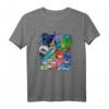 PJ Masks Heroes VS Villains T-Shirt – Offiziell lizenziert, für Kinder, Superhelden Fanartikel