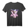 Vaporwave Engelsstatue und Flügel – Fly Away Ästhetisches Vintage Streetwear T-Shirt für Fans von Japanischer Kultur, Retro 80er/90er, Synthwave & Futurismus