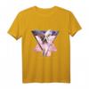 Vaporwave Engelsstatue und Flügel – Fly Away Ästhetisches Vintage Streetwear T-Shirt für Fans von Japanischer Kultur, Retro 80er/90er, Synthwave & Futurismus
