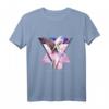 Vaporwave Engelsstatue und Flügel – Fly Away Ästhetisches Vintage Streetwear T-Shirt für Fans von Japanischer Kultur, Retro 80er/90er, Synthwave & Futurismus