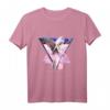 Vaporwave Engelsstatue und Flügel – Fly Away Ästhetisches Vintage Streetwear T-Shirt für Fans von Japanischer Kultur, Retro 80er/90er, Synthwave & Futurismus