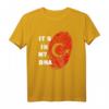 Türkische Flagge Vintage T-Shirt mit DNA-Motiv – Geschenk für Geburtstage & Freunde türkischer Kultur