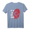 Türkische Flagge Vintage T-Shirt mit DNA-Motiv – Geschenk für Geburtstage & Freunde türkischer Kultur