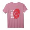 Türkische Flagge Vintage T-Shirt mit DNA-Motiv – Geschenk für Geburtstage & Freunde türkischer Kultur