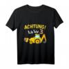 Kinder 3 Jahre Junge Bagger Baustelle T-Shirt – Perfektes Geburtstagsgeschenk für kleine Baustellen-Fans