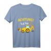Kinder 3 Jahre Junge Bagger Baustelle T-Shirt – Perfektes Geburtstagsgeschenk für kleine Baustellen-Fans