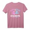 Gender Reveal Opa T-Shirt – Perfektes Geschenk für Großeltern zur Baby-Geschlechtsenthüllung bei Familienfeiern