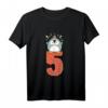 Kinder Pinguin Shirt zum 5. Geburtstag für Jungen und Mädchen – Süßes Geburtstagsoutfit mit Pinguin-Motiv, ideal als Geschenk und Party-Kleidung