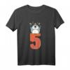 Kinder Pinguin Shirt zum 5. Geburtstag für Jungen und Mädchen – Süßes Geburtstagsoutfit mit Pinguin-Motiv, ideal als Geschenk und Party-Kleidung