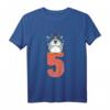 Kinder Pinguin Shirt zum 5. Geburtstag für Jungen und Mädchen – Süßes Geburtstagsoutfit mit Pinguin-Motiv, ideal als Geschenk und Party-Kleidung