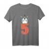 Kinder Pinguin Shirt zum 5. Geburtstag für Jungen und Mädchen – Süßes Geburtstagsoutfit mit Pinguin-Motiv, ideal als Geschenk und Party-Kleidung
