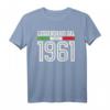 60 Anni Compleanno Nonno Papà T-Shirt - Personalisierte Geschenkidee für 60. Geburtstag, Italienischer Fan, Geburtstagsgeschenk 1961
