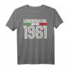 60 Anni Compleanno Nonno Papà T-Shirt - Personalisierte Geschenkidee für 60. Geburtstag, Italienischer Fan, Geburtstagsgeschenk 1961
