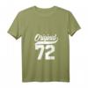 Damen Jahrgang 1972 Geschenk - Original Retro T-Shirt zum 48. Geburtstag mit V-Ausschnitt