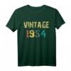65. Geburtstag Geschenk Papa Mama - Geboren 1954 T-Shirt im Vintage Retro Look für Männer, Frauen, Familie & Party