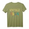 65. Geburtstag Geschenk Papa Mama - Geboren 1954 T-Shirt im Vintage Retro Look für Männer, Frauen, Familie & Party