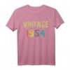 65. Geburtstag Geschenk Papa Mama - Geboren 1954 T-Shirt im Vintage Retro Look für Männer, Frauen, Familie & Party