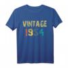 65. Geburtstag Geschenk Papa Mama - Geboren 1954 T-Shirt im Vintage Retro Look für Männer, Frauen, Familie & Party