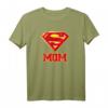 Superman Super Mom T-Shirt – Offiziell lizenziertes Superheldin Geschenk für Mütter und Fans