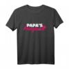 Papas Prinzessin T-Shirt – Liebevolles Tochter-T-Shirt für Väter und Töchter, Perfekt als Geschenk zum Vatertag & Geburtstag