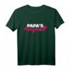 Papas Prinzessin T-Shirt – Liebevolles Tochter-T-Shirt für Väter und Töchter, Perfekt als Geschenk zum Vatertag & Geburtstag