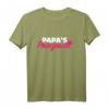 Papas Prinzessin T-Shirt – Liebevolles Tochter-T-Shirt für Väter und Töchter, Perfekt als Geschenk zum Vatertag & Geburtstag