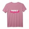 Papas Prinzessin T-Shirt – Liebevolles Tochter-T-Shirt für Väter und Töchter, Perfekt als Geschenk zum Vatertag & Geburtstag