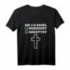 Die Gerettet Regel Jesus Rettet 2 G - Lustiges Christliches T-Shirt für Christen und Jesus Fans, Geschenkidee für Gläubige