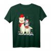 Lustiges Alpaka Lama Einhorn Weihnachten Deko Pyjama, Mundschutz & T-Shirt – Perfekt für Familie, Freunde & Tierliebhaber