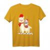 Lustiges Alpaka Lama Einhorn Weihnachten Deko Pyjama, Mundschutz & T-Shirt – Perfekt für Familie, Freunde & Tierliebhaber