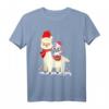 Lustiges Alpaka Lama Einhorn Weihnachten Deko Pyjama, Mundschutz & T-Shirt – Perfekt für Familie, Freunde & Tierliebhaber
