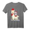 Lustiges Alpaka Lama Einhorn Weihnachten Deko Pyjama, Mundschutz & T-Shirt – Perfekt für Familie, Freunde & Tierliebhaber