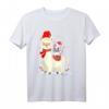 Lustiges Alpaka Lama Einhorn Weihnachten Deko Pyjama, Mundschutz & T-Shirt – Perfekt für Familie, Freunde & Tierliebhaber