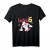 6. Geburtstag Mädchen Geschenk - Endlich 6 Magisches Einhorn T-Shirt mit Glitzer, Regenbogen & Funken für den Kindergeburtstag