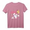 6. Geburtstag Mädchen Geschenk - Endlich 6 Magisches Einhorn T-Shirt mit Glitzer, Regenbogen & Funken für den Kindergeburtstag