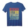 Legendär seit Februar 1996 - 26. Geburtstag Vintage T-Shirt für Damen und Herren, Retro Design Geschenkidee für Geburtstagsparty