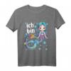 Kinder Meerjungfrau Geburtstags T-Shirt für 6-Jährige Mädchen - Perfekt für den 6. Geburtstag, Prinzessinnen und Meerjungfrauen Fans
